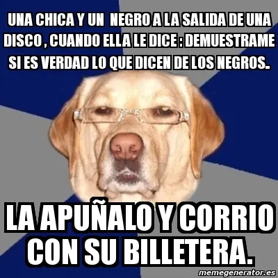 perro racista