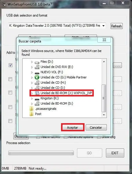 Cargar usb con varios sistemas operativos