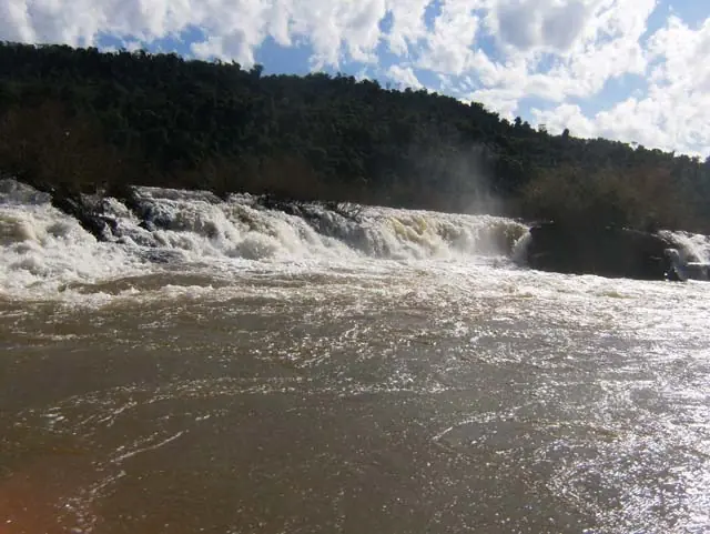 Salto del Moconá. Rutas de la