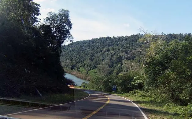 Salto del Moconá. Rutas de la