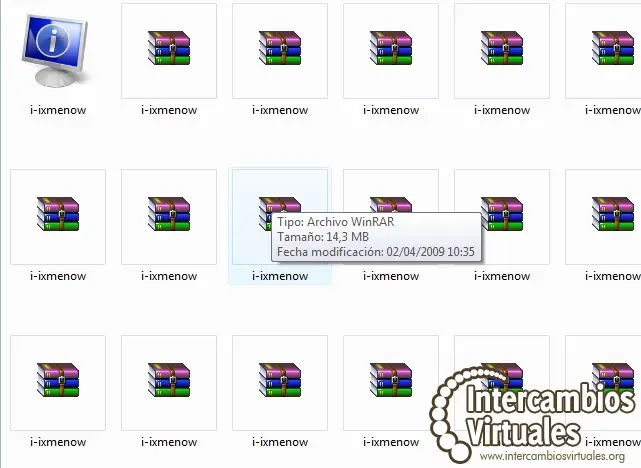 Mostrar Extensión ¿Archivos Iguales?