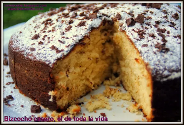 bizcocho casero