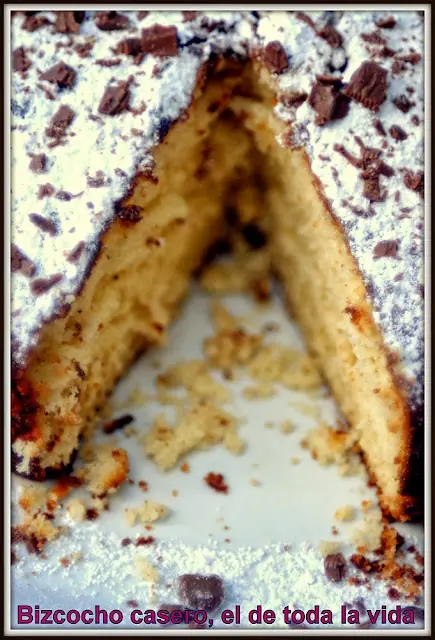torta hecha en casa