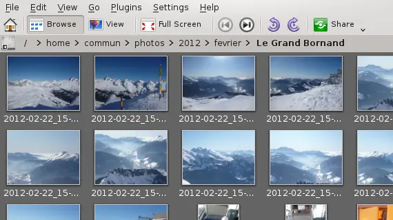 KDE 4.10: Mejoras en Gwenview 2.10