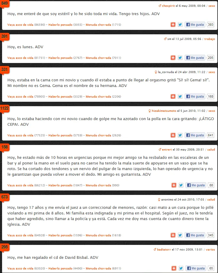Algo de humor para todos los gustos.
