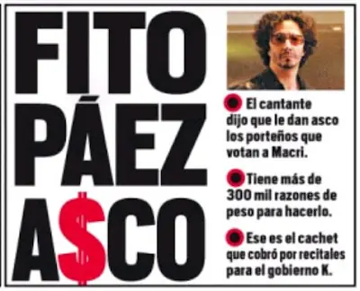 ¿Da asco Fito Páez?