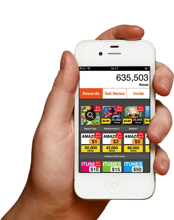 AppNana: Descargar gratis aplicaciones y gane premios