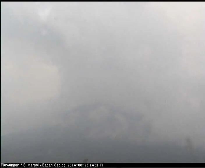 Monitoreo en Vivo del Monte Merapi