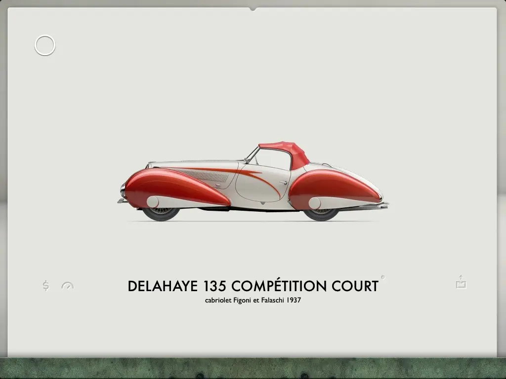 Delahaye 135 competition court