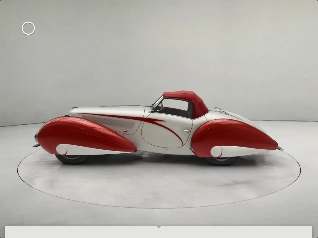 Delahaye 135 competition court