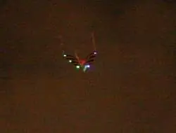 Objeto volador muy identificado en Colombia 06/11/2011