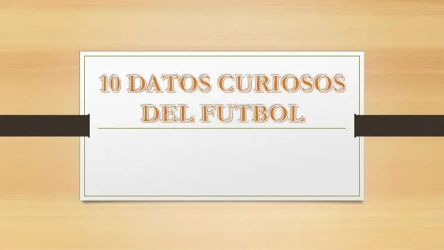 te apuesto +10 que no sabias todos estos datos del futbol