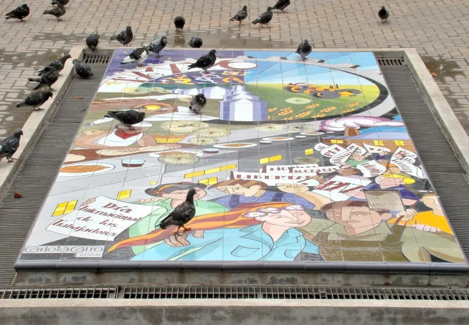 Plaza 1º de Mayo.