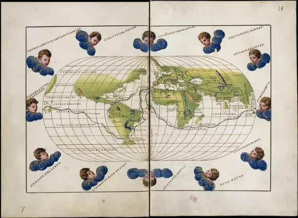 Antigüos mapas del mundo II