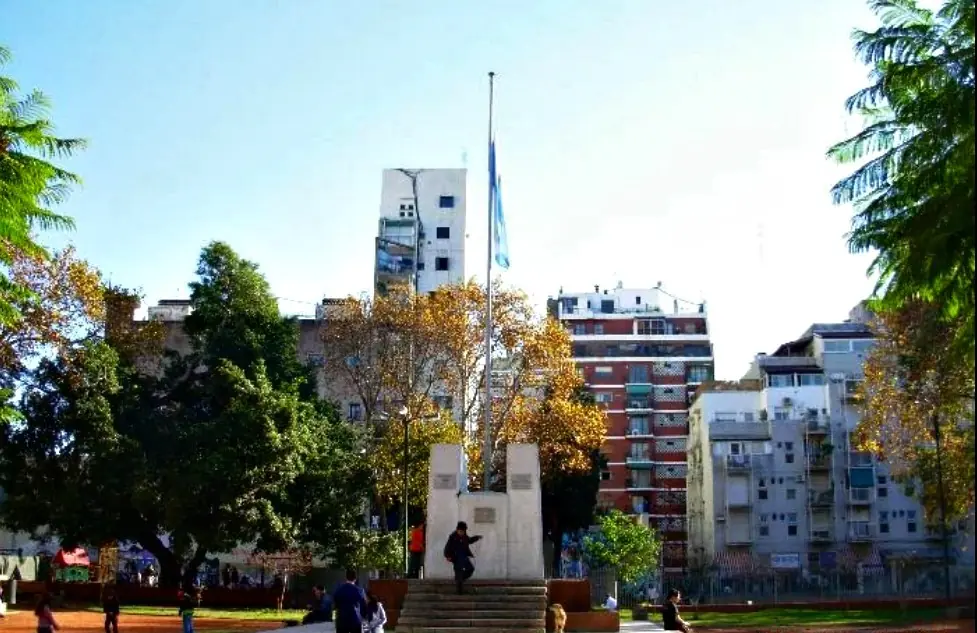 Plaza 1º de Mayo.