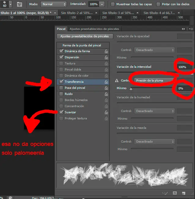 smudge photoshop