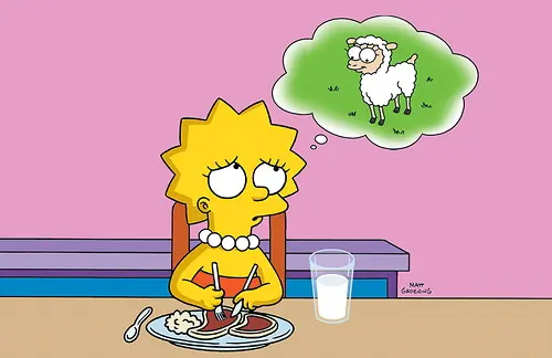 Los vegetarianos son enfermos mentales.
