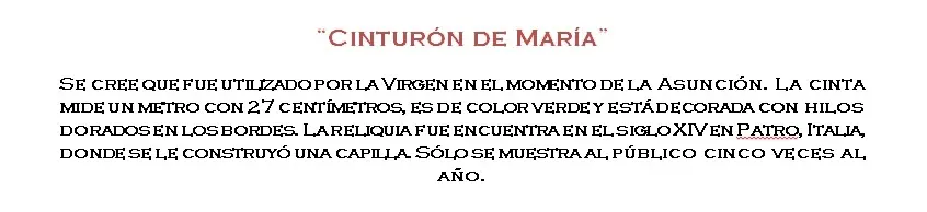 "Las IO´Reliquias Antiguas Más Importantes del Mundo&