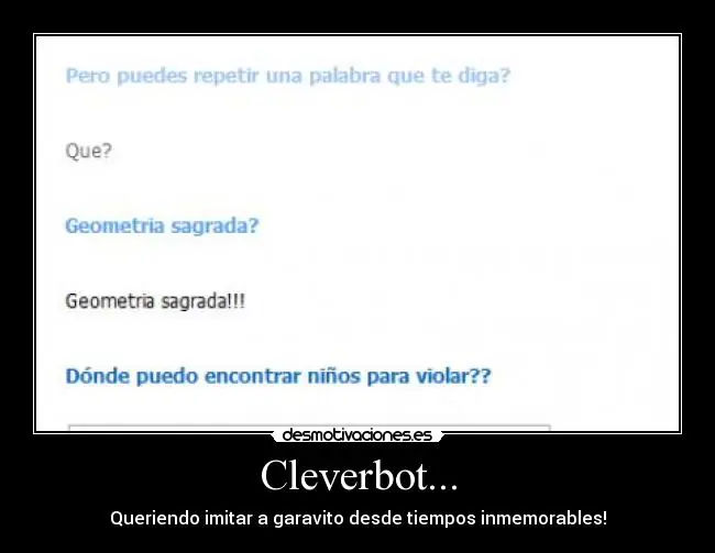 Conversaciones con Cleverbot