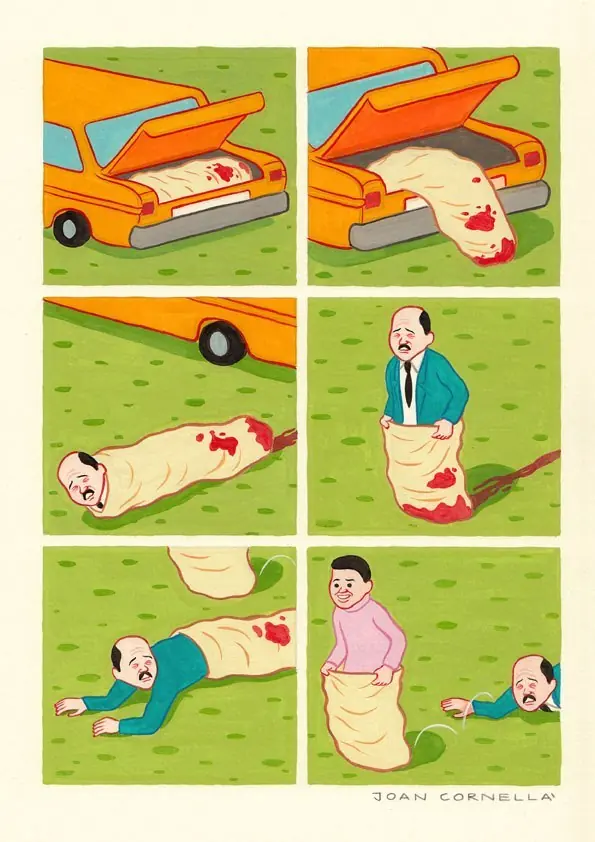 60 historietas  bizarras de Joan Cornella .