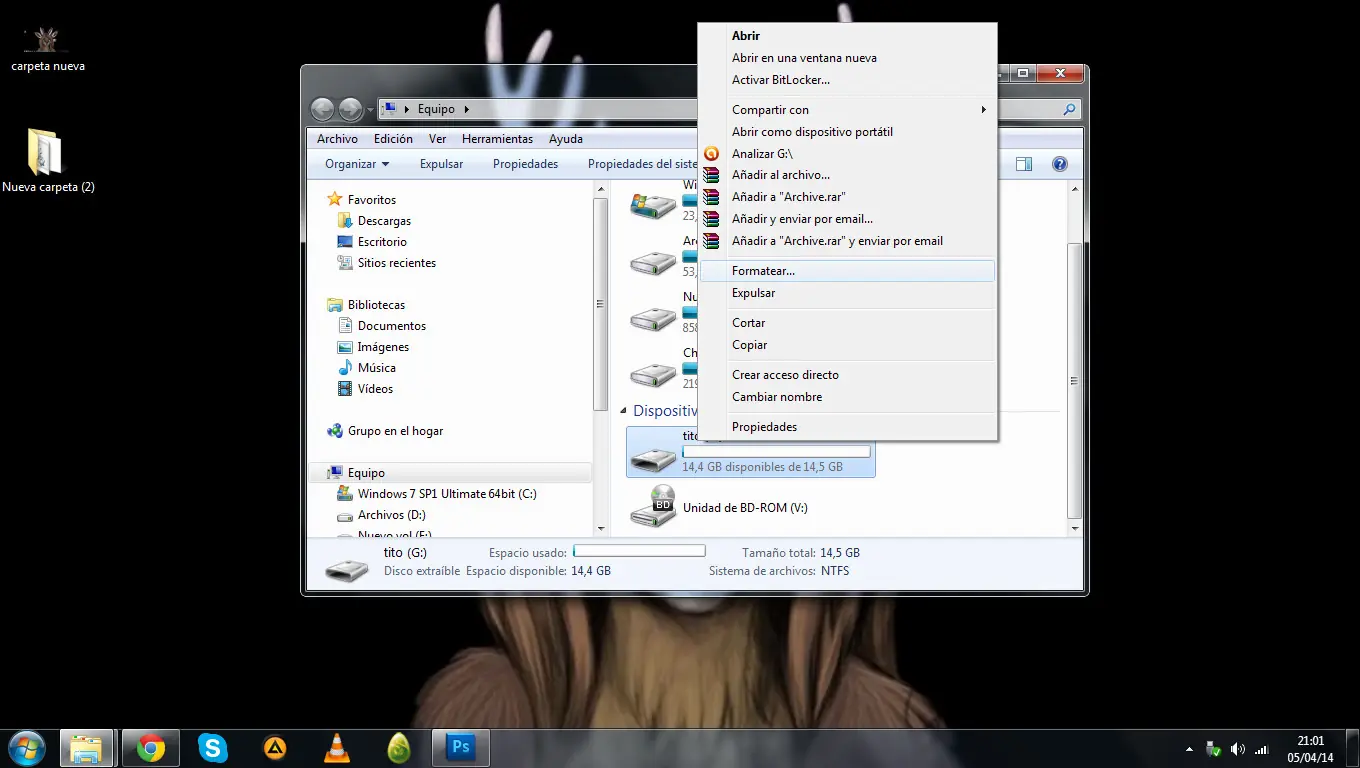 Protege tu pendrive contra virus (sin programas externos)