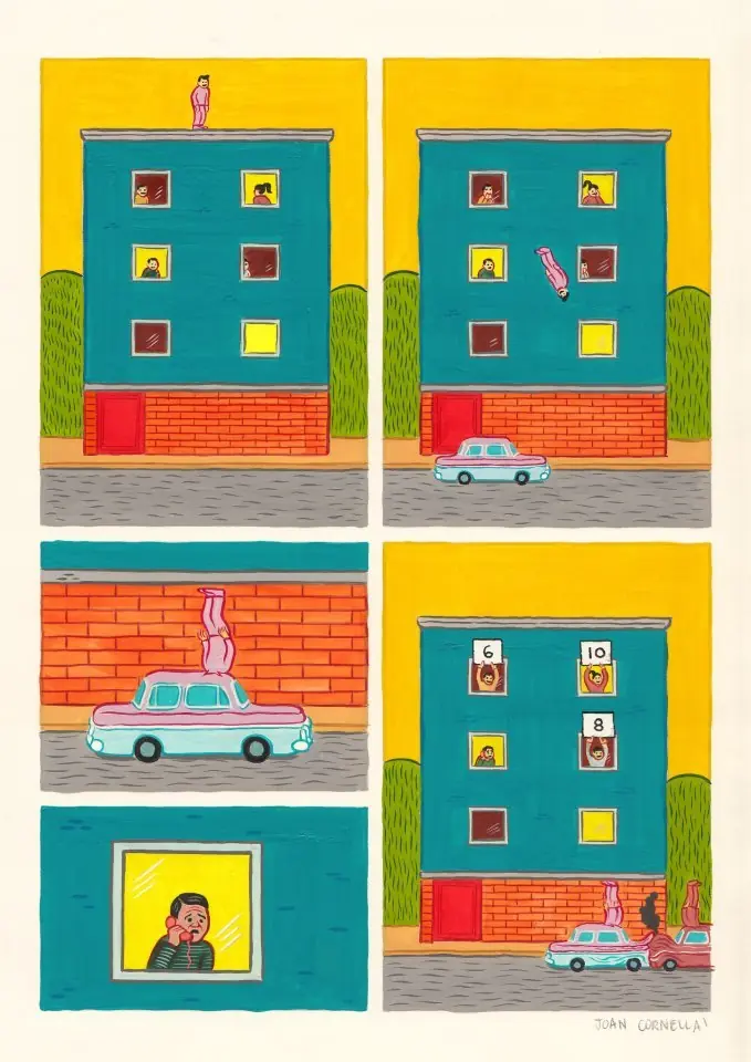 60 historietas  bizarras de Joan Cornella .