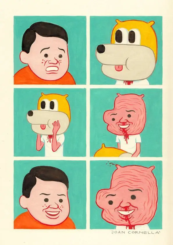 60 historietas  bizarras de Joan Cornella .