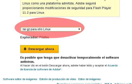 Instalar Adobe Flash Player en Linux (funciona)