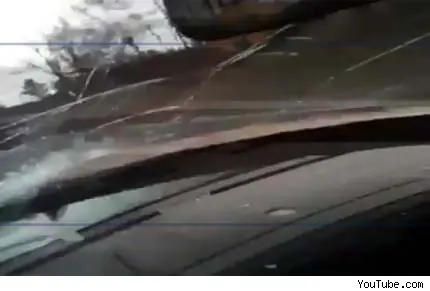 Graba accidente en el que pudo perder la vida!