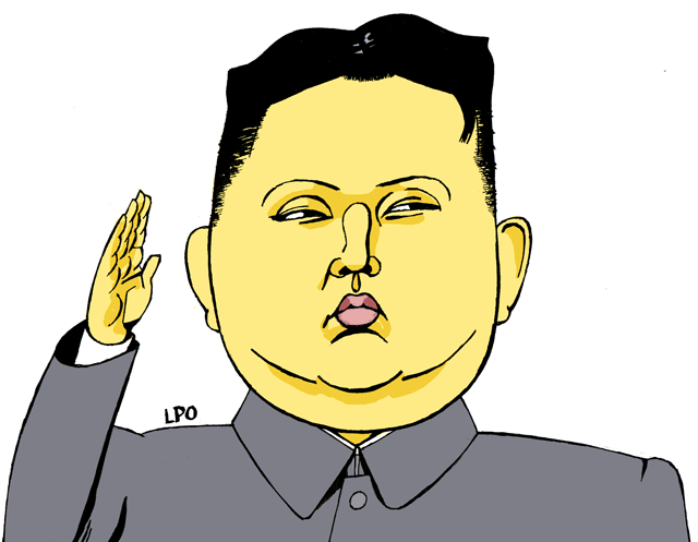 Alguien que abofetee a Kim