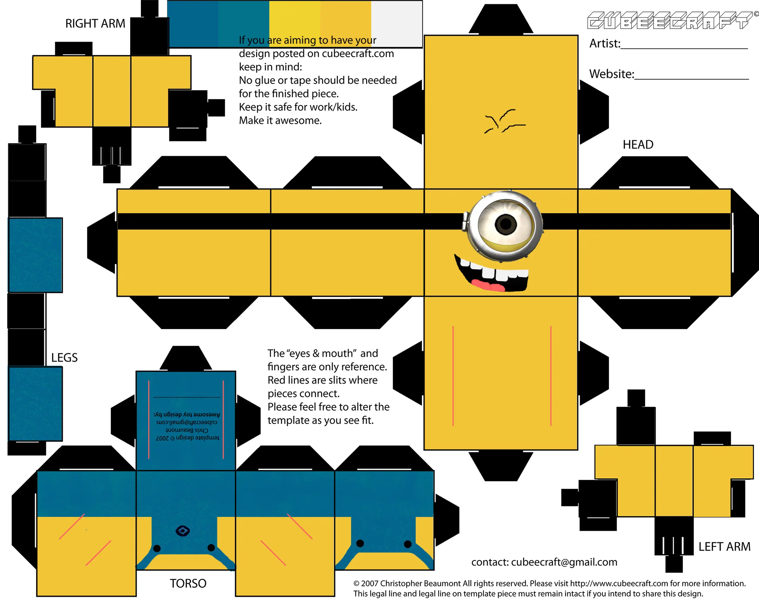 Papercraft para todos y todas.