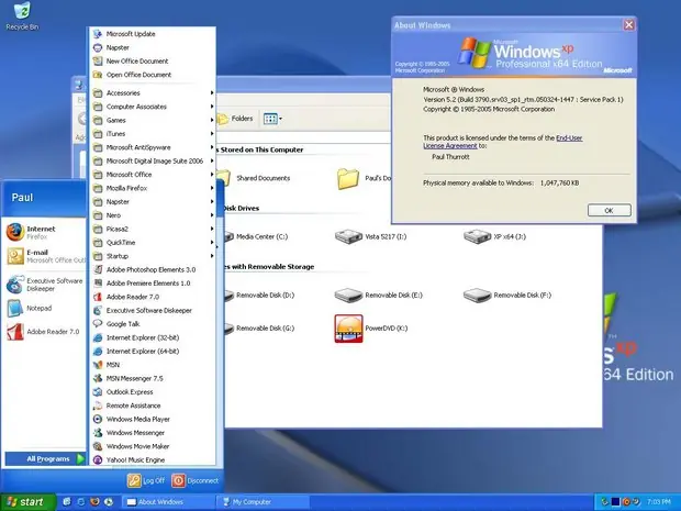 windows xp