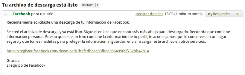 información