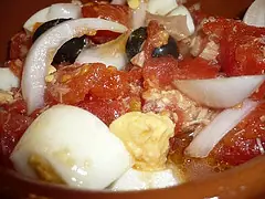 Mojote con queso en aceite