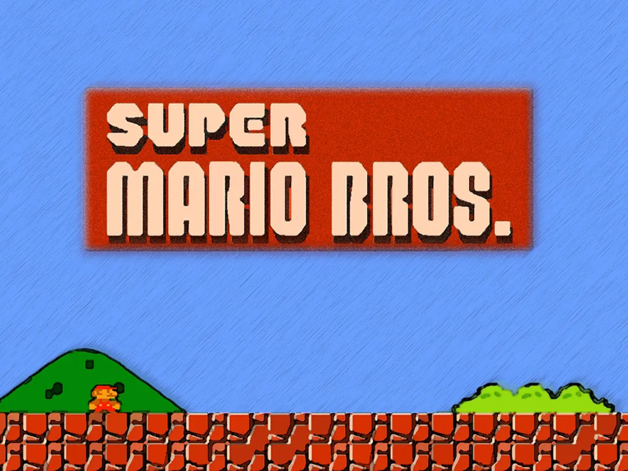 La historia de super mario bros.