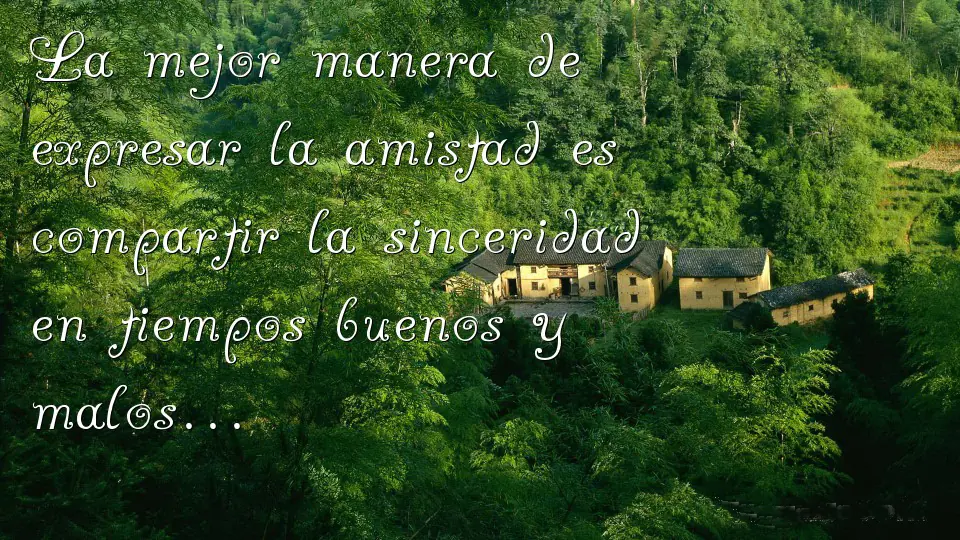 Sinceridad