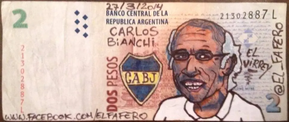 de 2 pesos
