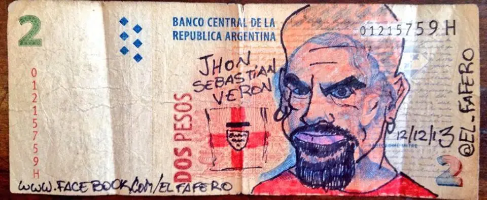 Fenómeno viral: arte en los billetes de 2 pesos