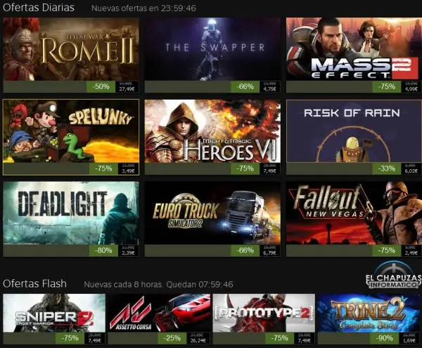 Rebajas Navideñas de Steam 2013: Día 11