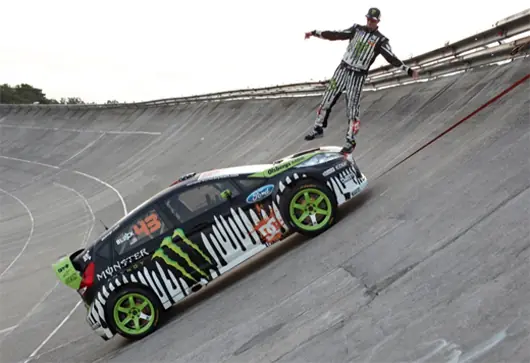 Ken block "El rey del drift"...