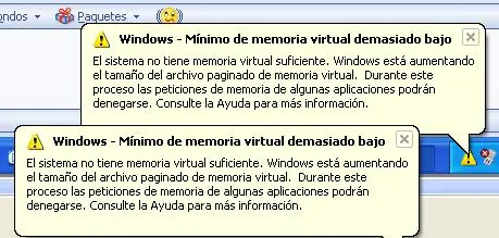 Aumentar la memoria Virtual de tu PC