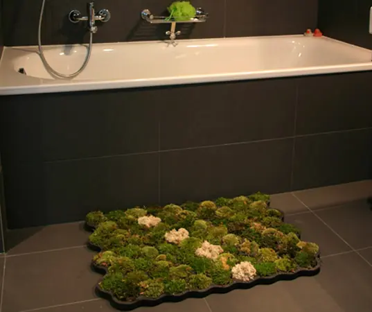 Una salida de baño natural