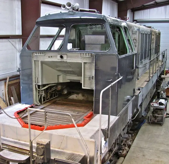 Locomotoras diesel hidráulicas Krauss Maffei de Southern Pa