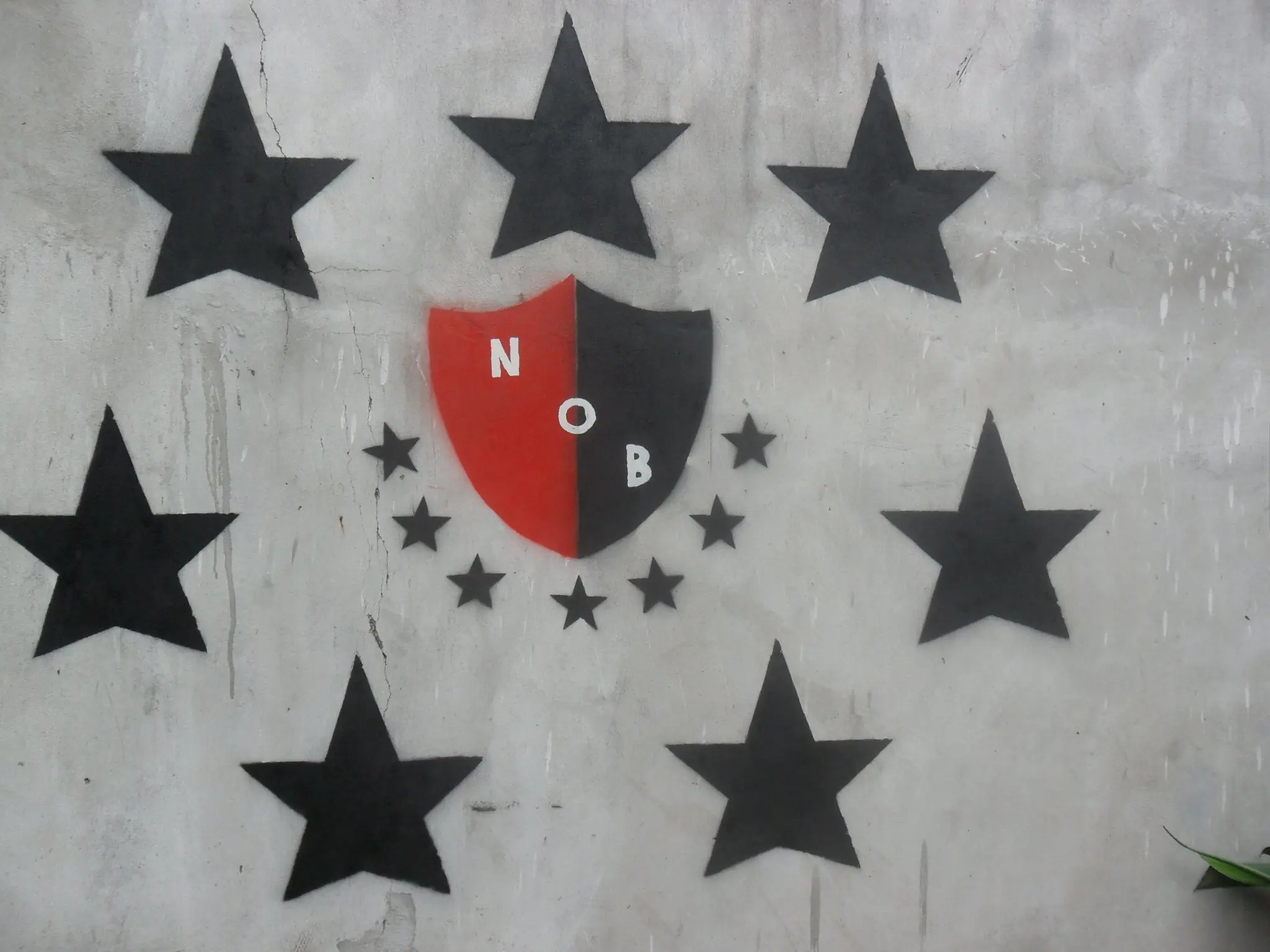 [Actualizado] Mural con Escudo de Newell's [Propio]