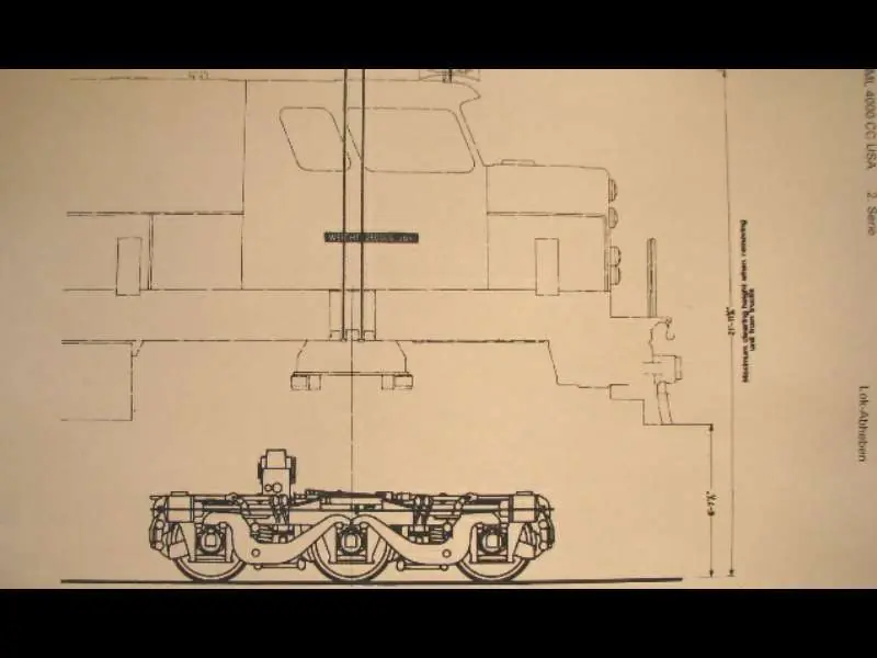 Locomotoras diesel hidráulicas Krauss Maffei de Southern Pa