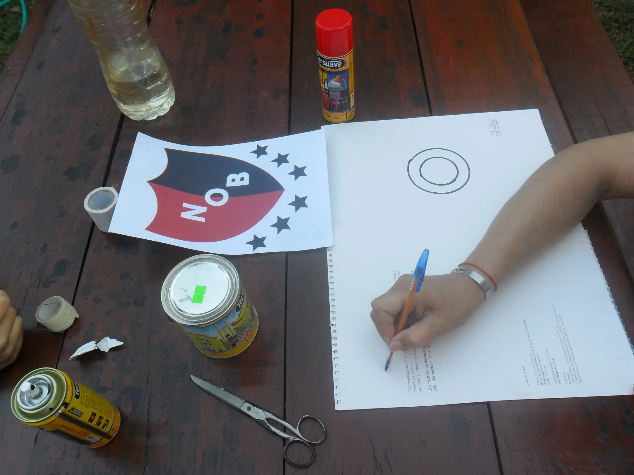 [Actualizado] Mural con Escudo de Newell's [Propio]