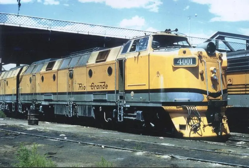 Locomotoras diesel hidráulicas Krauss Maffei de Southern Pa