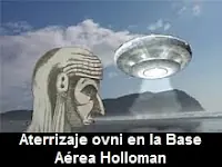 Contacto ovni en Base Holloman.