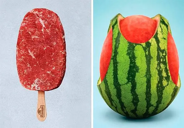 Cómete esto (figuras divertidas con comida)