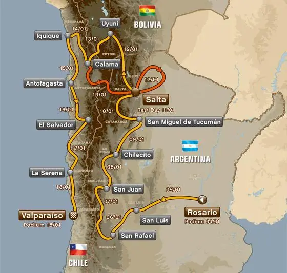 Dakar 2014 más extenso y exigente